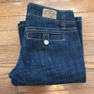 Hydraulic Jeans w/ Crystal Buttons